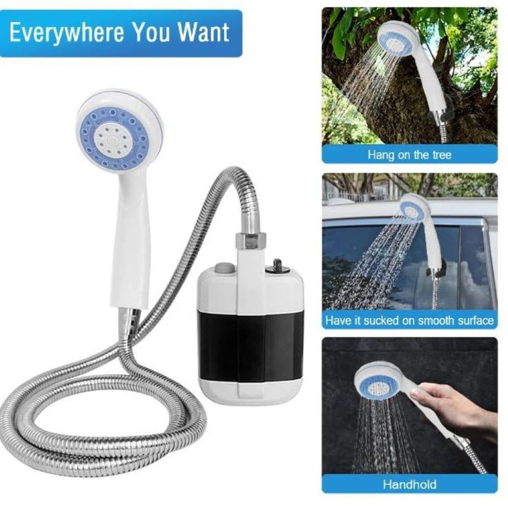 DUCHA PORTATIL RECARGABLE - Shopiahorra