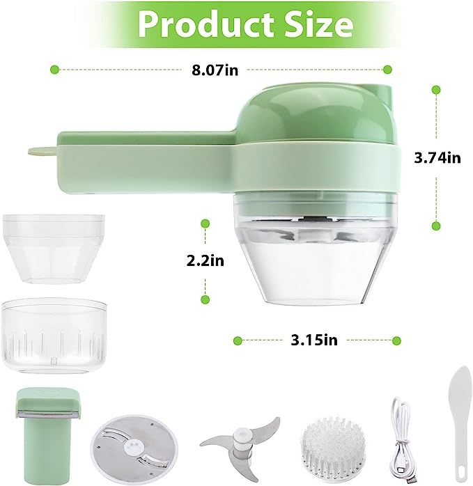 Picador Eléctrico Multifuncional CutterPro 🍅🔪; - Shopiahorra