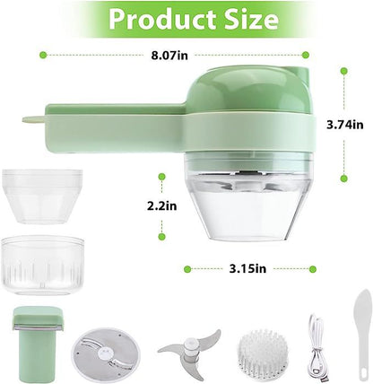 Picador Eléctrico Multifuncional CutterPro 🍅🔪; - Shopiahorra