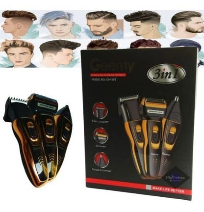Máquina de Afeitar Geemy 3 en 1✨🪒 - Shopiahorra