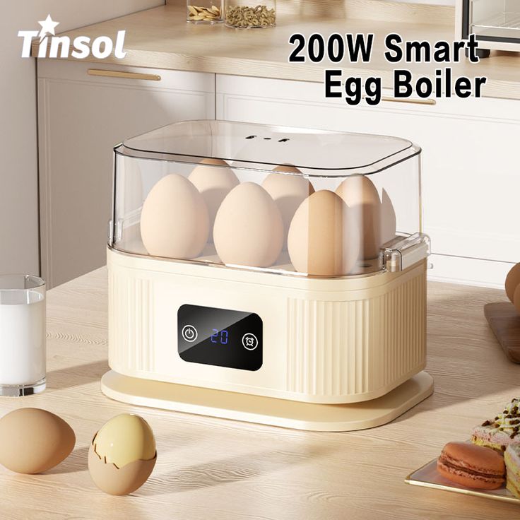 Hervidora De Huevos Digital x6 - Shopiahorra