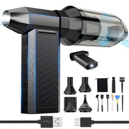 Mini Aspirador Soplador Turbo 6 en 1 Portatil Shopiahorra