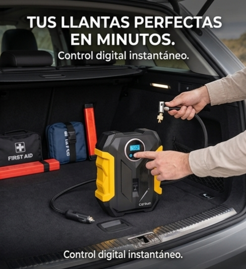 COMPRESOR DE AIRE CARSUN PORTATIL Shopiahorra