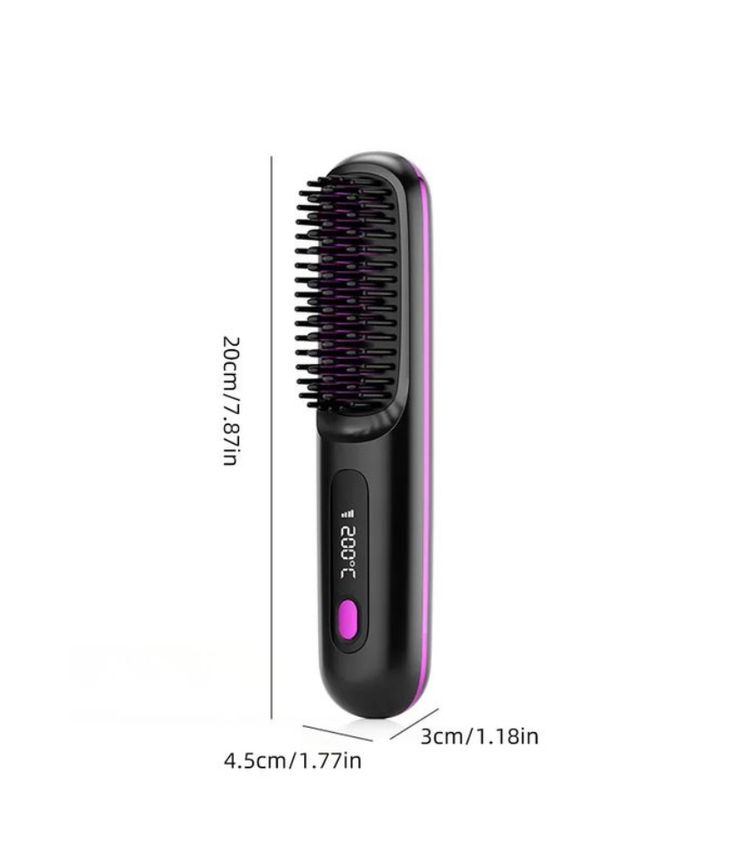 Cepillo Plancha Mini Cabello Portátil - Shopiahorra